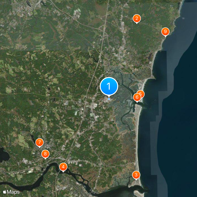 Seabrook Station Nuclear Power Plant Map