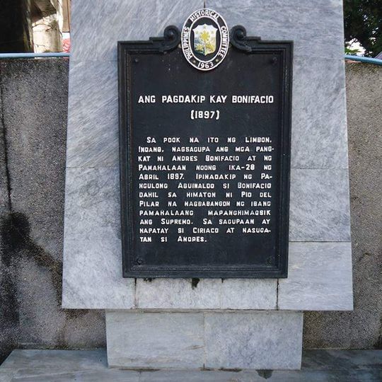 The Capture of Bonifacio historical marker