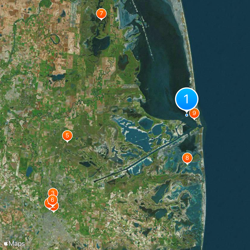 Queen Isabella Causeway Carte