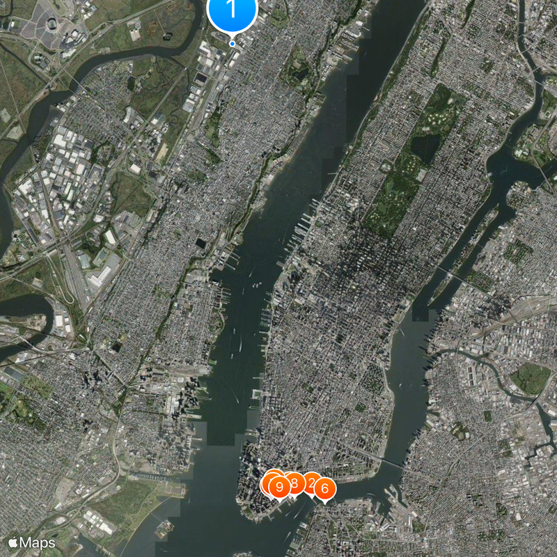 New York Kaart
