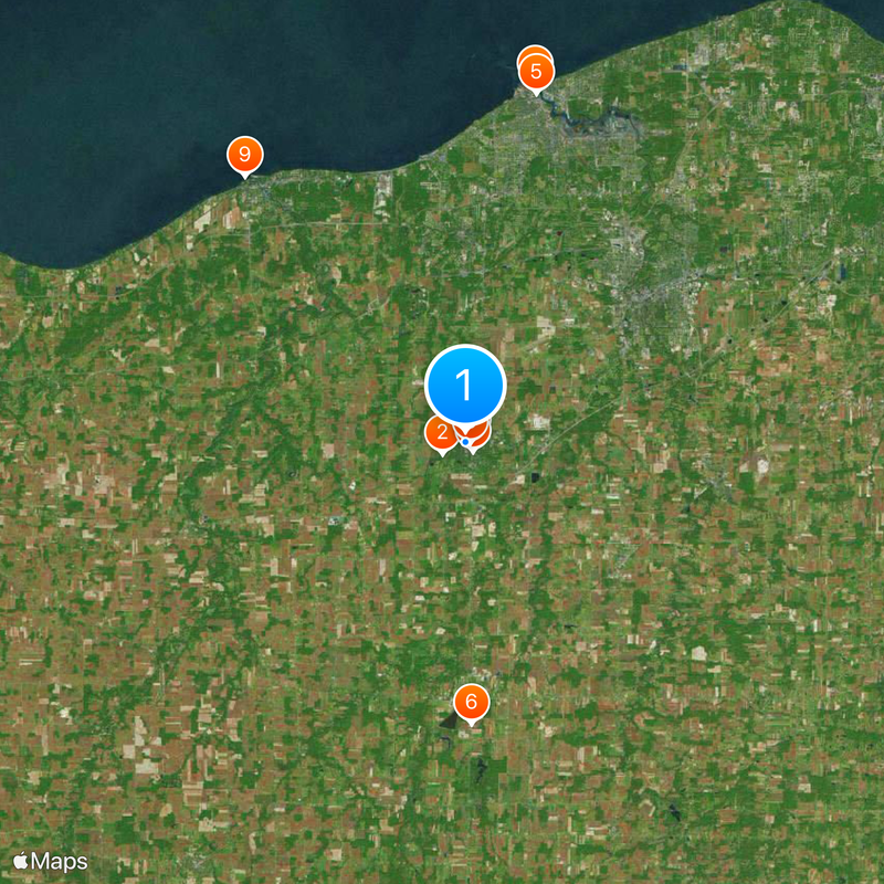 Oberlin College Carte