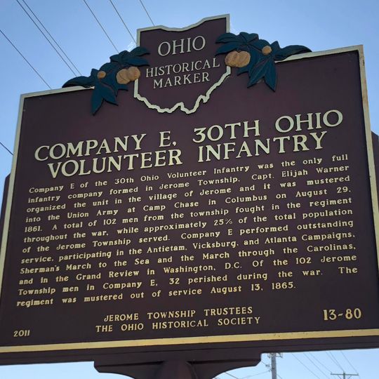 Company E, 30th Ohio Volunteer Infantry