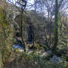 Railway bridge between A Espiñeira and Samel