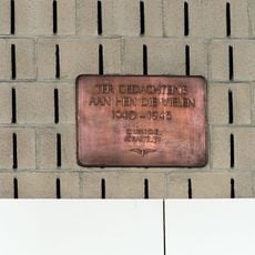 Plaquette in het NS-station