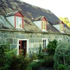 Trois-Saumons river water mill in Saint-Jean-Port-Joli