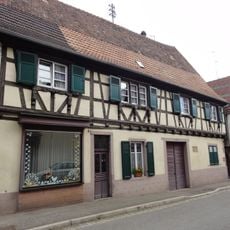 Maison de charpentier au 10 rue du Général de Gaulle