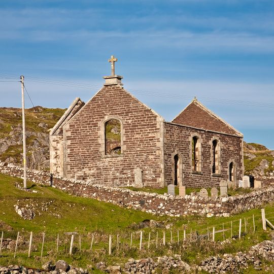 Stoer Church and old burial ground