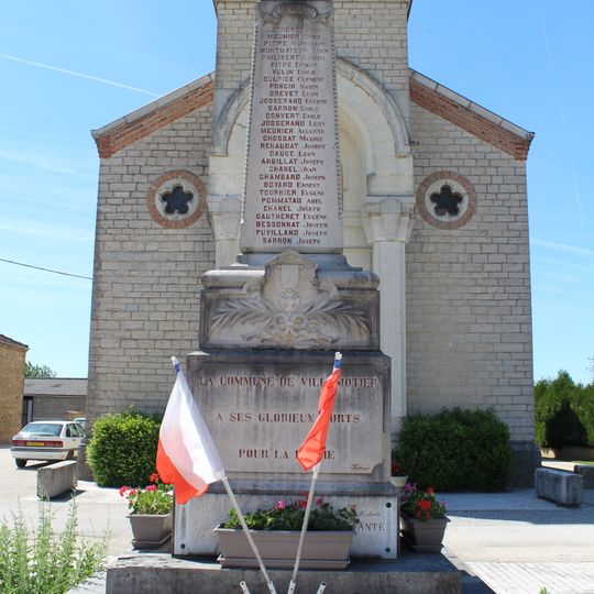 Monument aux morts de Villemotier