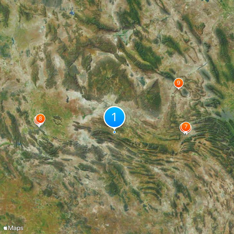 Parras de la Fuente Map