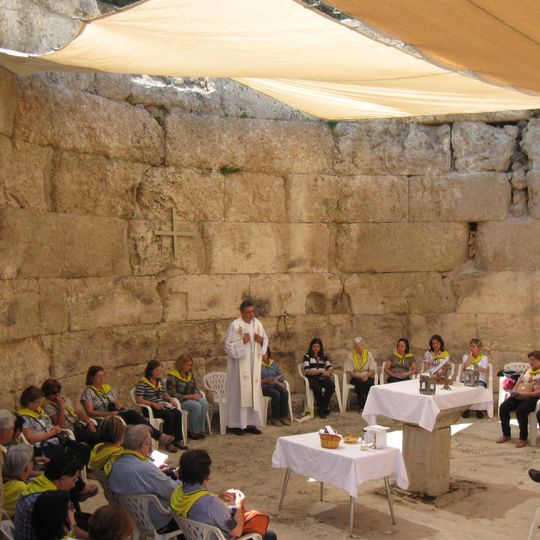 Church ruins at Emmaus Nicopolis