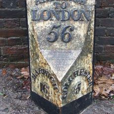 Milepost On North Verge Adjacent To Ardleigh Cemetery