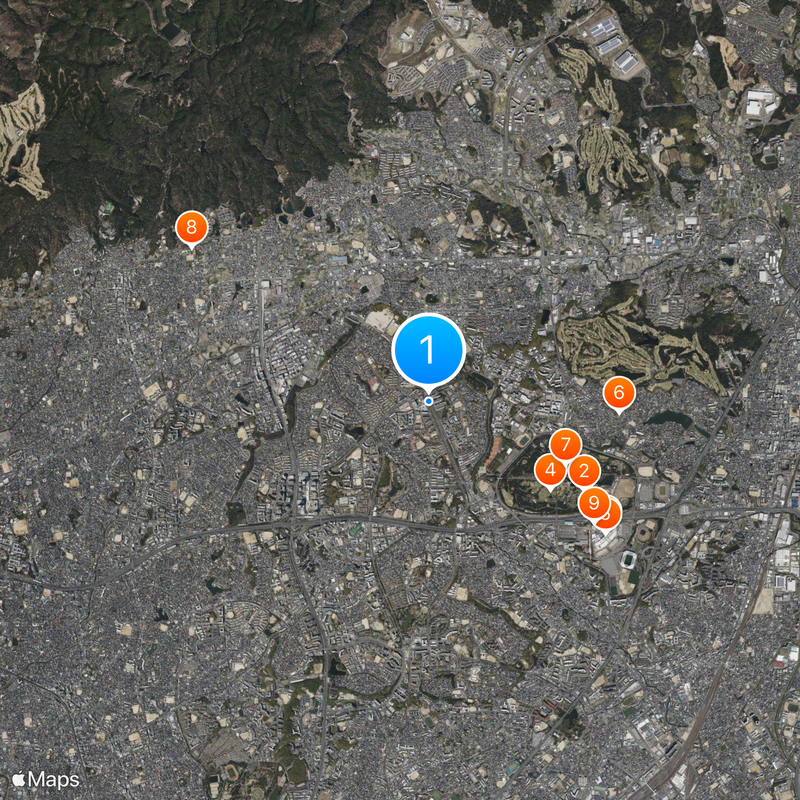 Kita-Senri Station Map