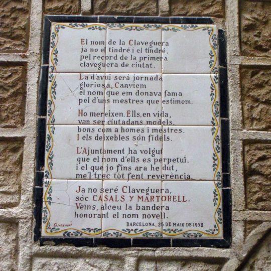 Antic Carrer Claveguera