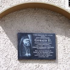 Pamětní deska biskupa Gorazda