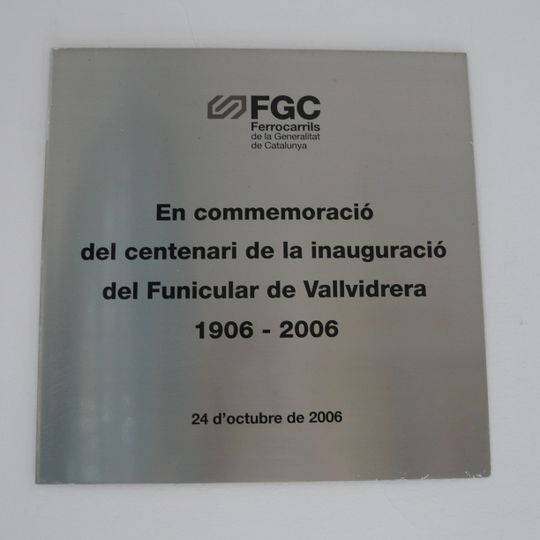 Centenari del Funicular de Vallvidrera