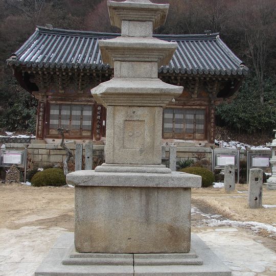안성 죽림리 삼층석탑