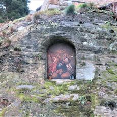 Obrázek Nejsvětější Trojice na skále pod domem 24 ve Všemilech