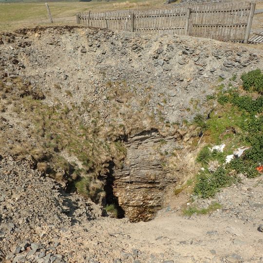 Esgair Mwyn Mine Shafts And Linear Banks