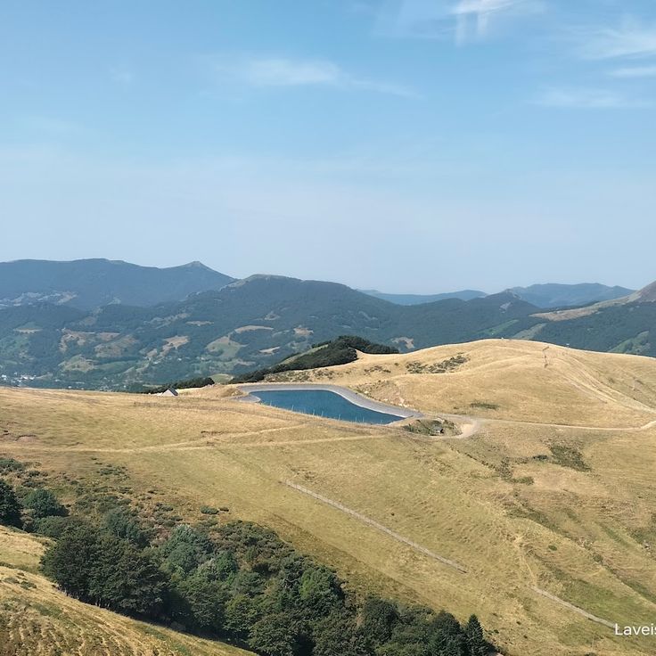 Cable car of Plomb du Cantal