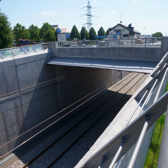 Brücke Böblinger Straße über die Schönbuchbahn