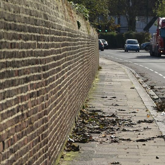 Brick Boundary Walls Along Park Road And Between National Physical Laboratory And Admiralty Research Laboratory