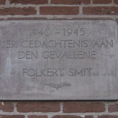 Plaquette in het NS-station