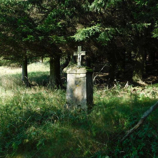 Kříž při cestě do Sítiny jižně od Mnichova