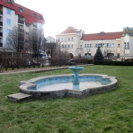 Kašna na Vojáčkovu náměstí v Prostějově