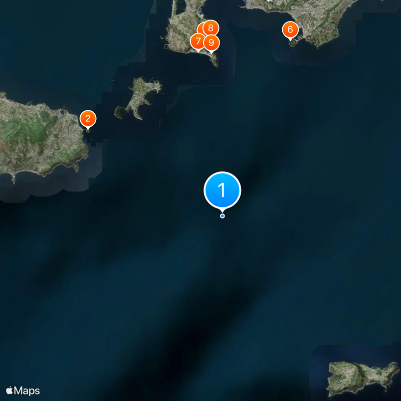 Campanian Archipelago Map