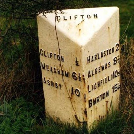 Milepost At Ngr Sk 2477 1091