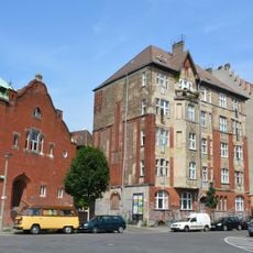Groterjan-Brauerei, Wirtschaftsgebäude Milastraße 1-4, Cantianstraße 13-14, Schönhauser Allee 129-130