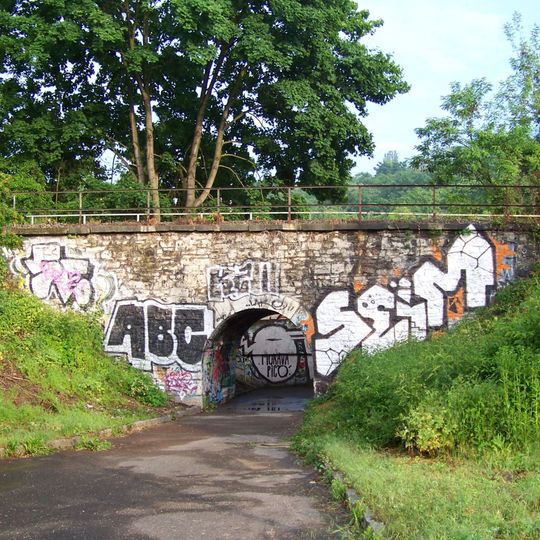 Klenutý podchod Hlubočepská - Zbraslavská