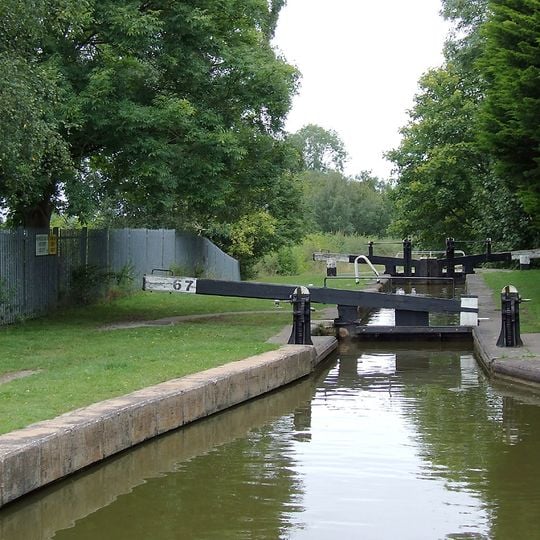 Trent and Mersey Canal Lock Number 67