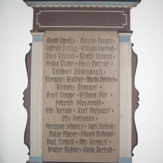 Gedenktafel Erster Weltkrieg