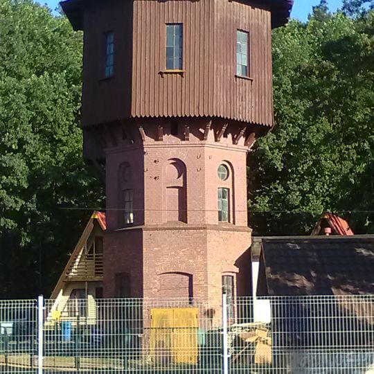 Wodociągowa kolejowa wieża ciśnień w Międzyzdrojach