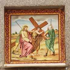 Station V of Via Crucis in Alboraia