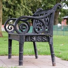 Cast Iron Bench 9 Of 9