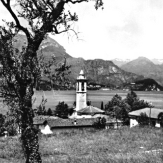 Bell tower of Sant'Ambrogio Church Lierna