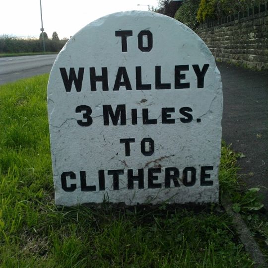 Milestone On South Side Of Road Circa 220 Metres West Of Corner Of Simonstone Lane