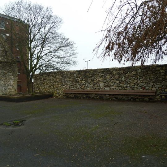 Wall Adjoining To North-West Of Canute's Palace