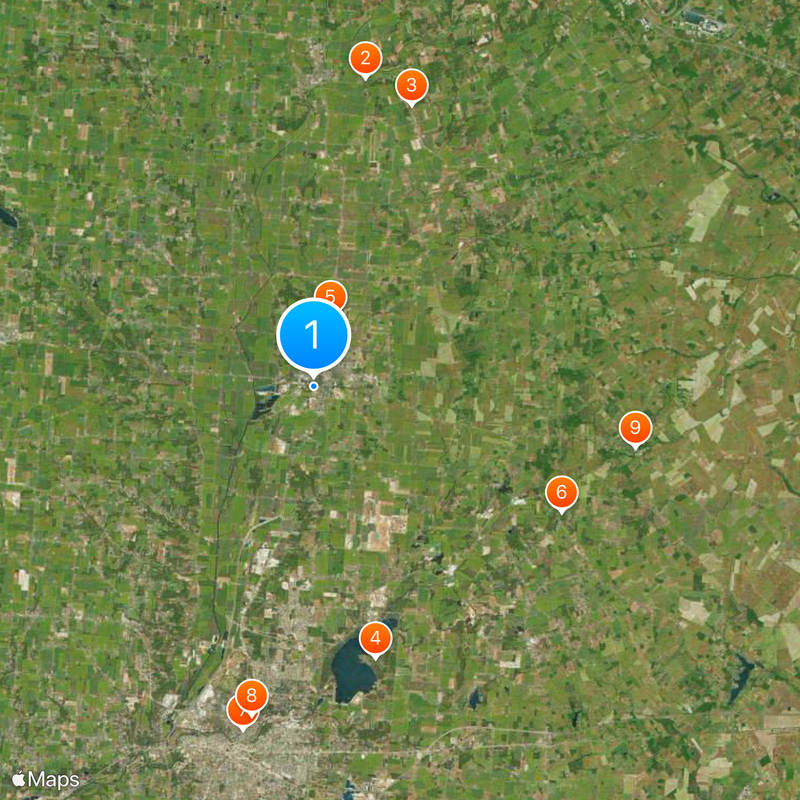 Urbana University Map
