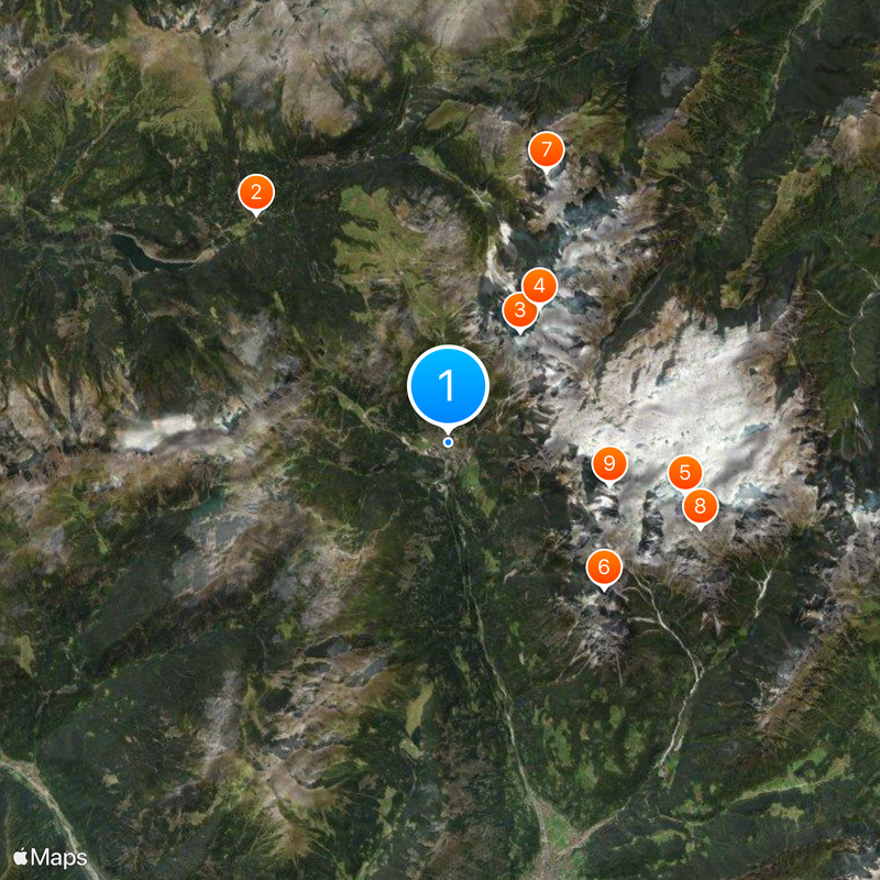 San Martino di Castrozza Map