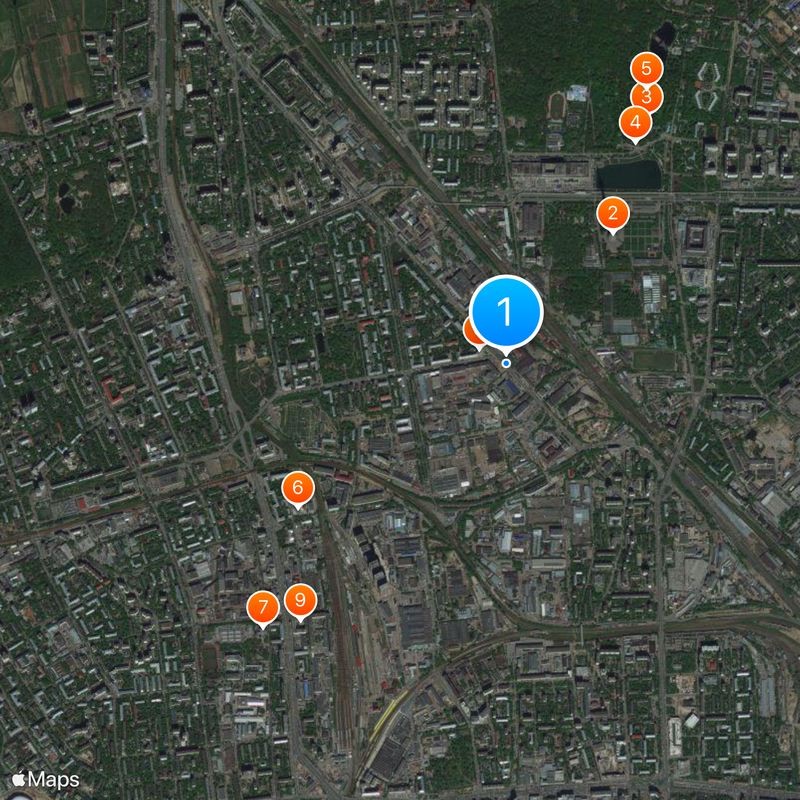 Butyrskaya Map
