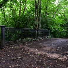 Railing Of Bridge Over River Clyst 450 Metres South-South-West Of Court Lodge On The Former Drive To Bishops Court