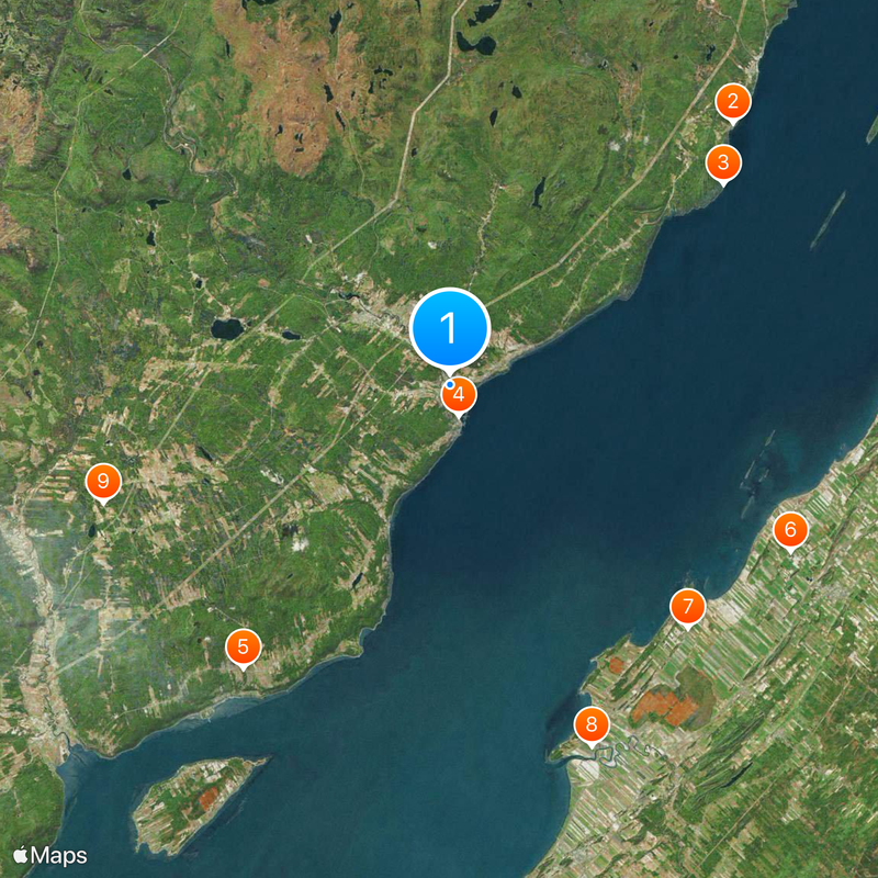 Charlevoix Map