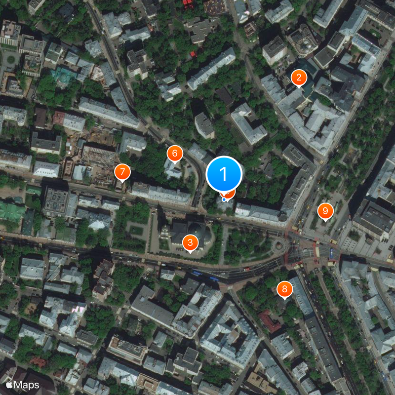 Ryabushinsky House Mappa