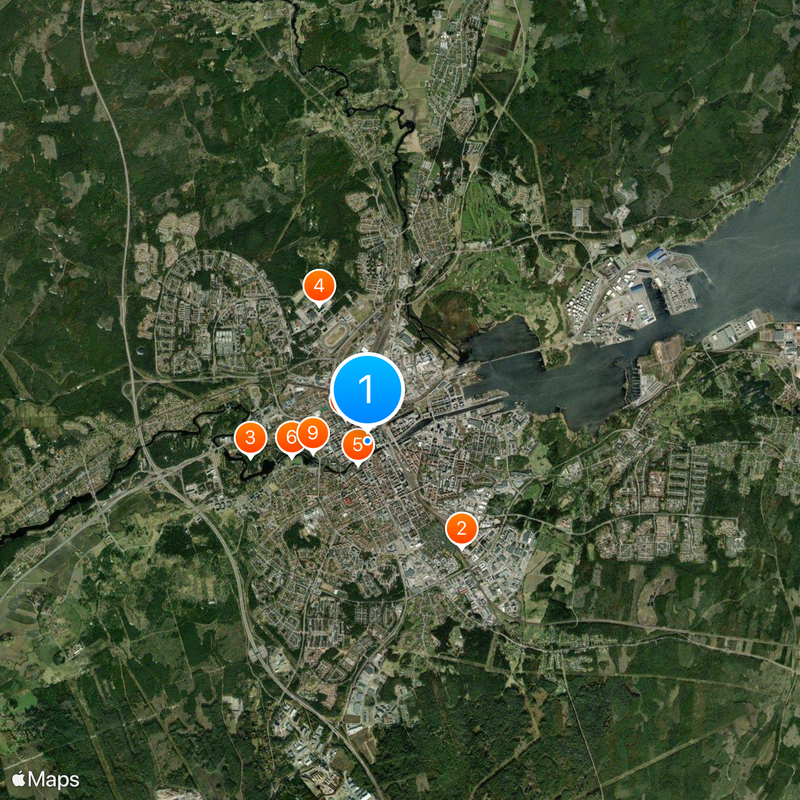 Gävle Mapa
