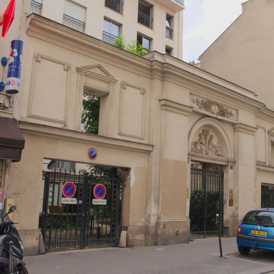 Maison, 71 rue de la Roquette