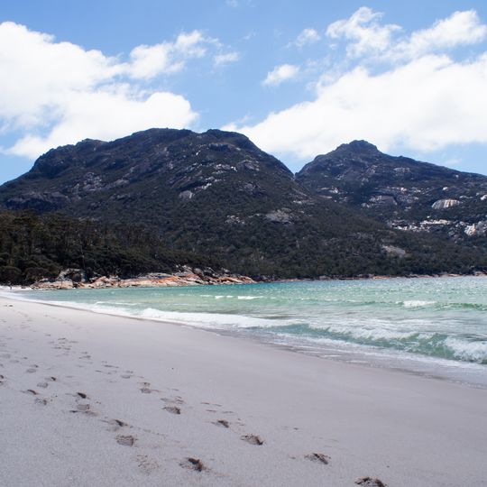 Beach, Wineglass Bay, Freycinet National Park, Tasmania