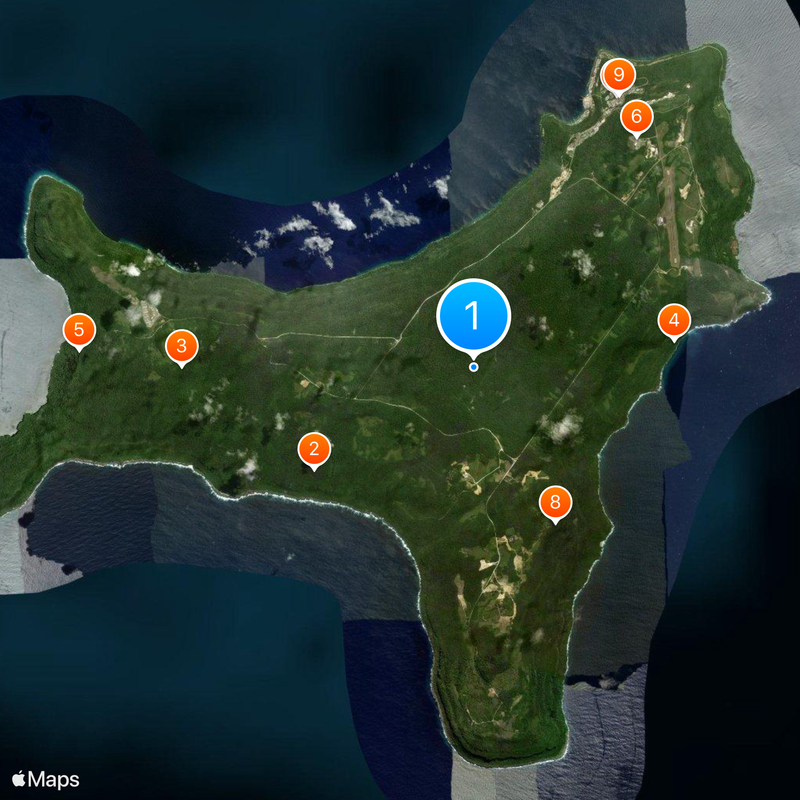 Christmas Island Map